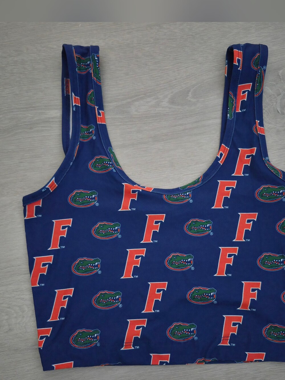 NEW University of Florida UF Gators Women's Crop Top Bralette Sz S